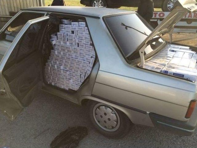 Erzurum&rsquo;da 21 Bin 700 Paket Ka&ccedil;ak Sigara Ele Ge&ccedil;irildi 1