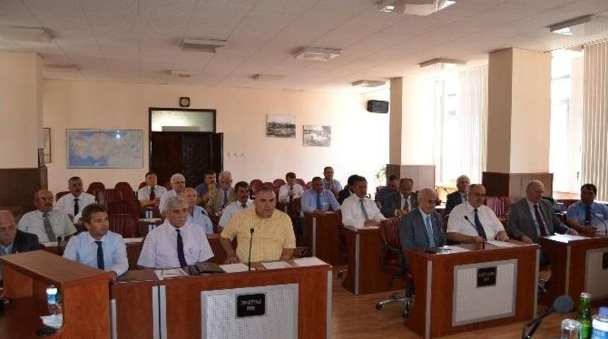 Edirne Valisi Şahin, Edirne İl Genel Meclisi'ne Katıldı