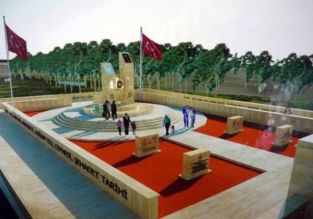 Edirne'de, T&uuml;rkiye'nin İkinci B&uuml;y&uuml;k Şehitliği İ&ccedil;in Kollar Sıvandı