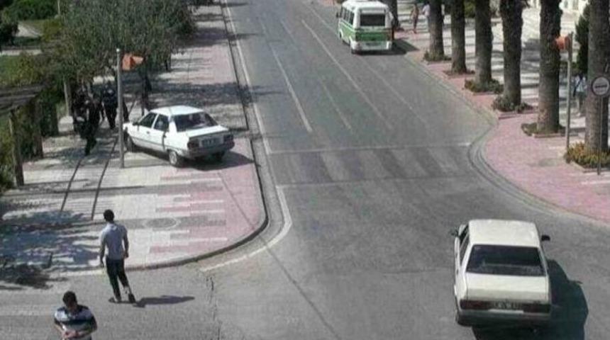 Trafik Kazaları Mobese Kameralarına Yansıdı
