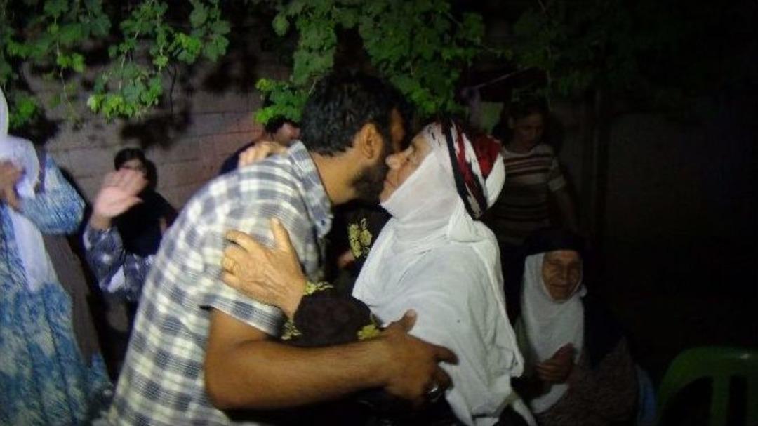 Kızıltepeli Tır Şof&ouml;r&uuml; Baba Evinde D&uuml;ğ&uuml;n Havasında Karşılandı