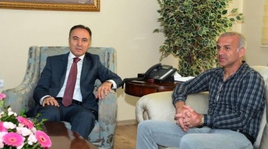 Teknik Direkt&ouml;r Oğuz &Ccedil;etin&rsquo;den Vali Altıparmak&rsquo;a Ziyaret