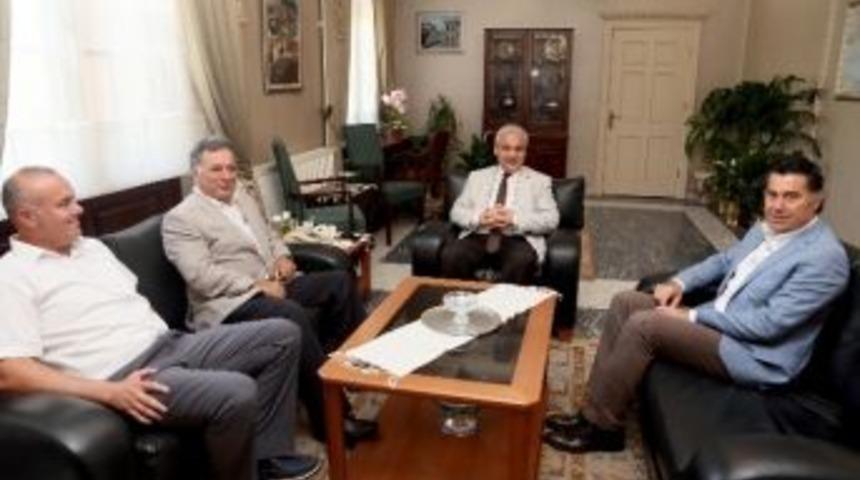 Başkan Kocadon&rsquo;dan Vali G&uuml;ven&ccedil;er&rsquo;e Ziyaret