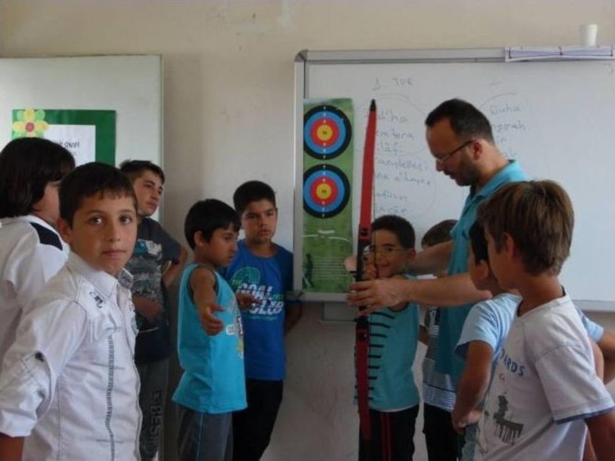 Lapseki'de Ok&ccedil;uluk Kursu A&ccedil;ıldı