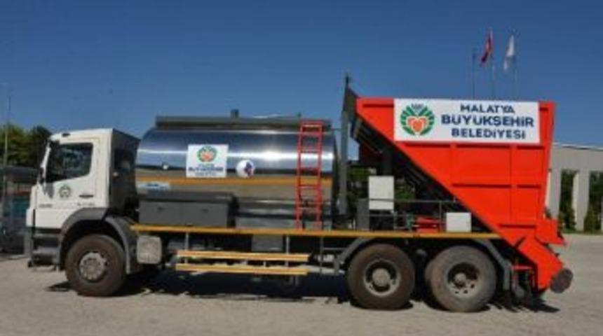 Malatya B&uuml;y&uuml;kşehir Belediyesi, 2&rsquo;nci Asfalt Kaplama Aracı Aldı