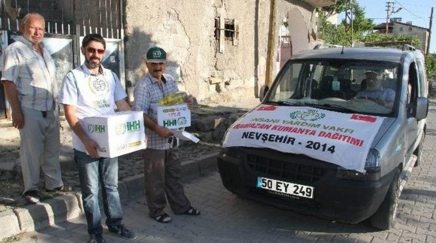 İhh Nevşehir&rsquo;de 500 Aileye Gıda Paketi Dağıtacak