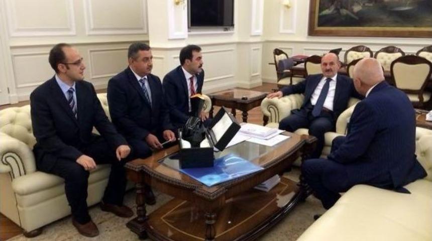 Kto Eğitim Ve Sağlık Vakfı'ndan Bakan M&uuml;ezzinoğlu&rsquo;na Ziyaret