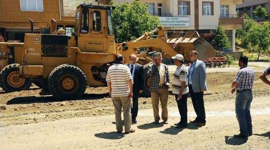 Yozgat Belediyesi Mahallelerdeki Yetersiz Olan Altyapıyı Yeniliyor