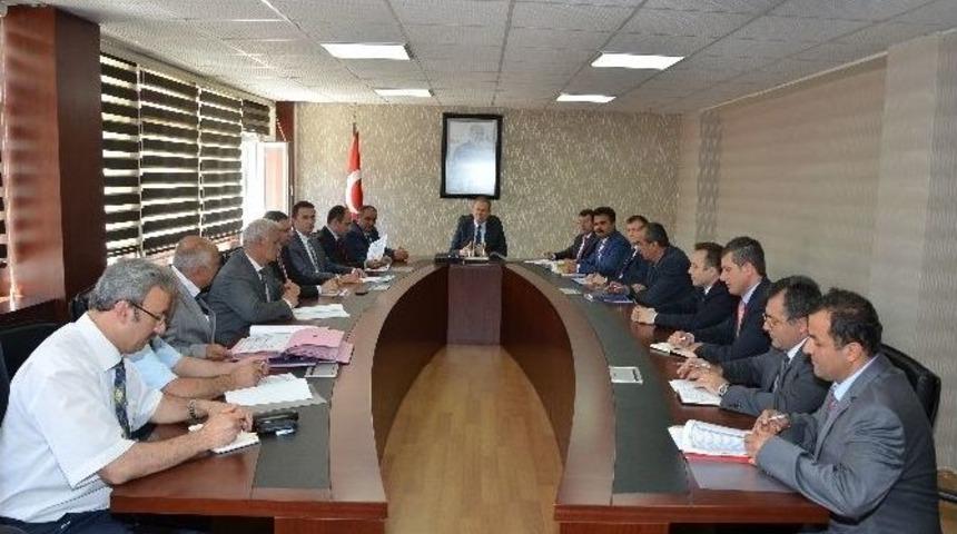 G&uuml;m&uuml;şhane&rsquo;de K&ouml;ydes Tahsisat Komisyonu Toplantısı Yapıldı