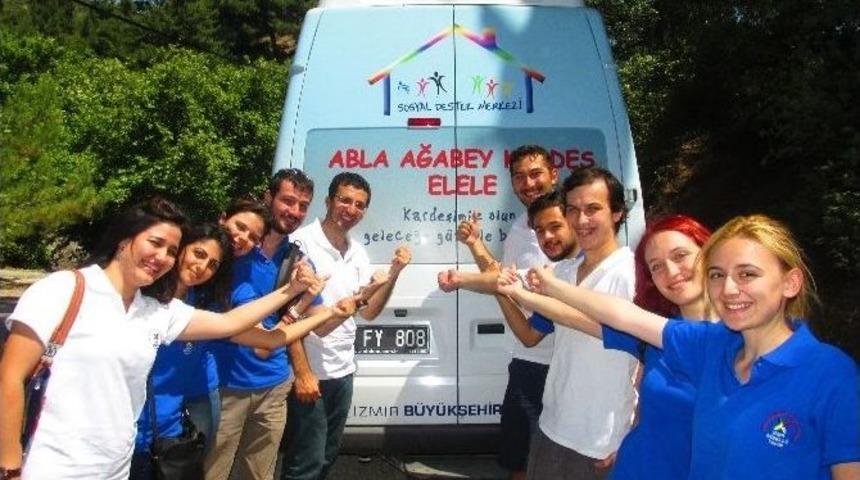 Abla-ağabey-kardeşler Kınık'ta Buluşuyor