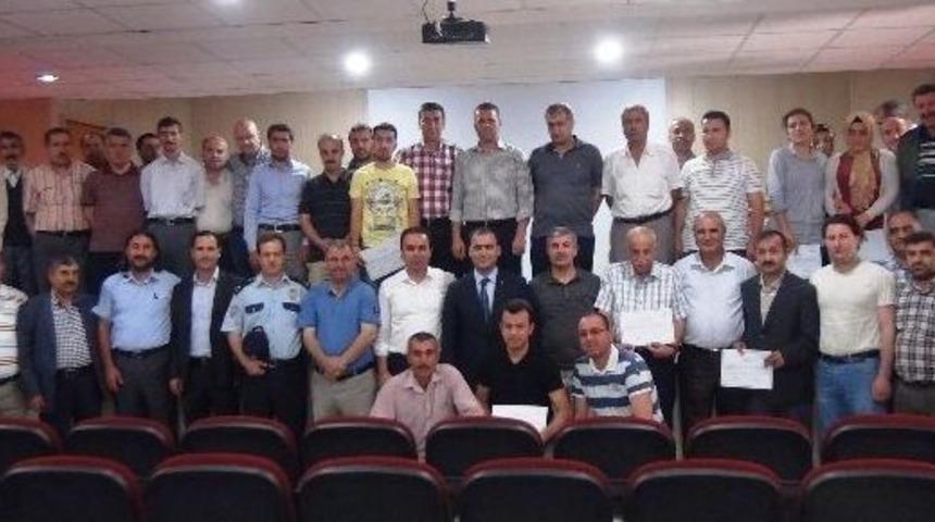 &ldquo;hijyen&rdquo; Eğitimi Alan Kursiyerlere Sertifika