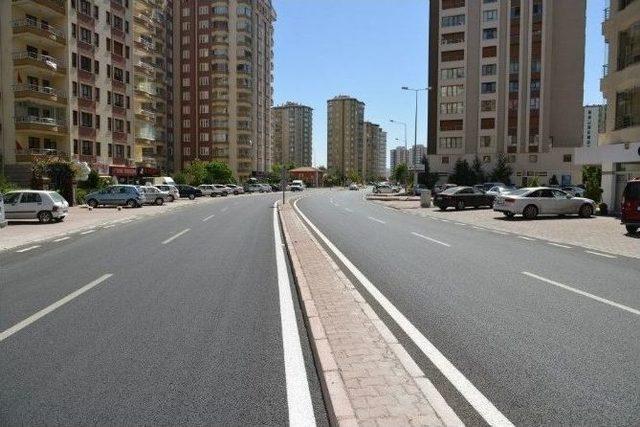 Köşk Caddesi Yenilendi