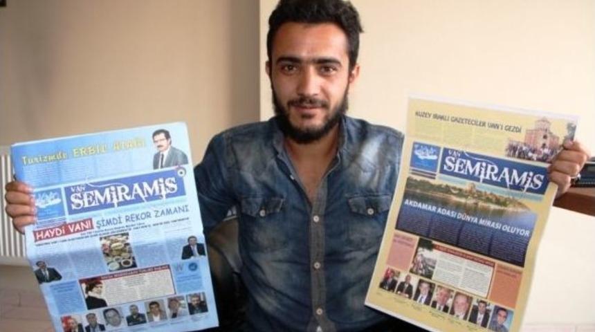 Van&rsquo;ın İlk K&uuml;lt&uuml;r, Sanat Ve Turizm Gazetesi &lsquo;semiramis&rsquo; &Ccedil;ıktı