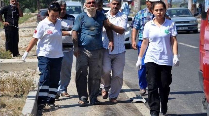 Adana&rsquo;da Trafik Kazası: 3 Yaralı