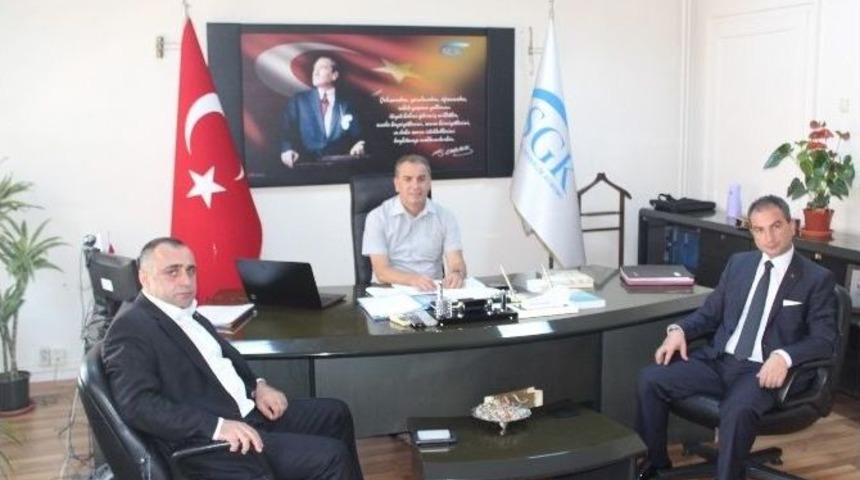 Aydın M&uuml;siad, Sgk İl M&uuml;d&uuml;r&uuml; Rifat Kocaoğlu&rsquo;nu Ziyaret Etti