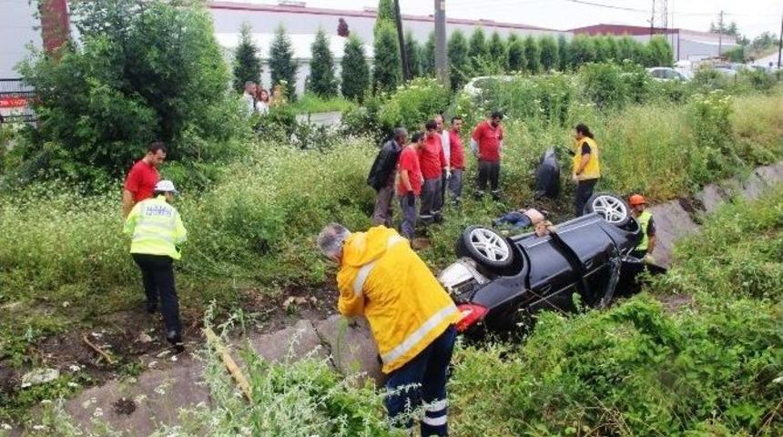 Su Kanalına U&ccedil;an Aracın S&uuml;r&uuml;c&uuml;s&uuml; &Ouml;ld&uuml;