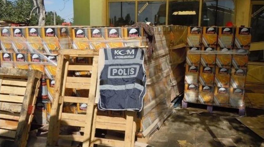 Afyonkarahisar&rsquo;da Polisten Hint Keneviri Ve Akaryakıt Operasyonu