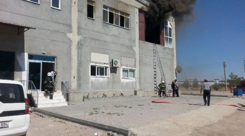 Pamuk Fabrikasında Yangın