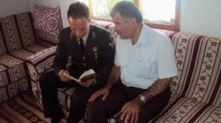 Jandarmadan G&ouml;rme Engelliye Ziyaret