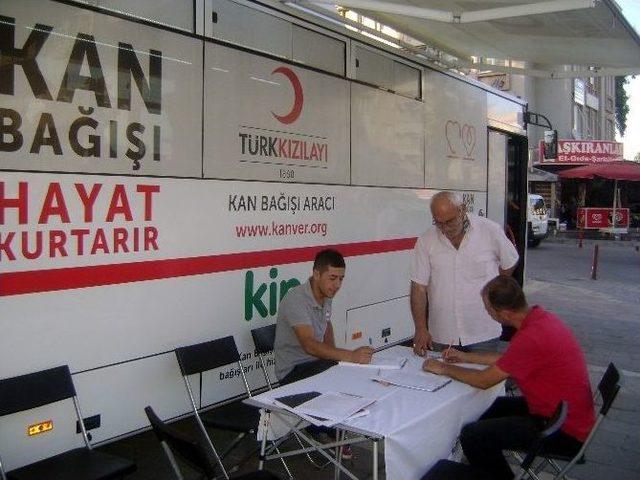 Didim’de “kan Bağışı Hayat Kurtarır” Kampanyası Sürüyor