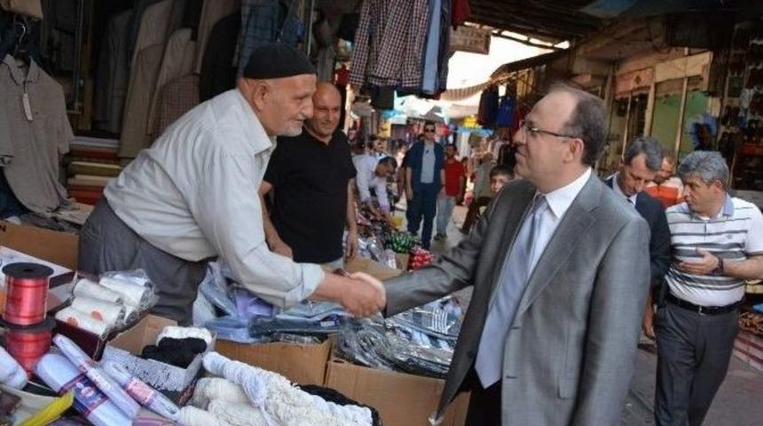 Siirt Valisi Tutulmaz'dan Esnaf Ziyareti