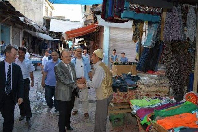 Siirt Valisi Tutulmaz'dan Esnaf Ziyareti