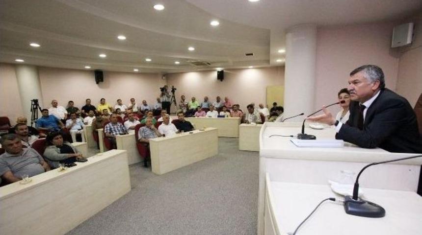 Başkan Karalar, İnşaat Temsilcileriyle Biraraya Geldi