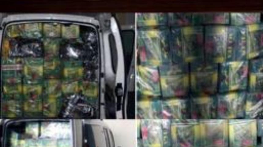 Gaziantep&rsquo;te 1 Ton Ka&ccedil;ak &Ccedil;ay Ele Ge&ccedil;irildi