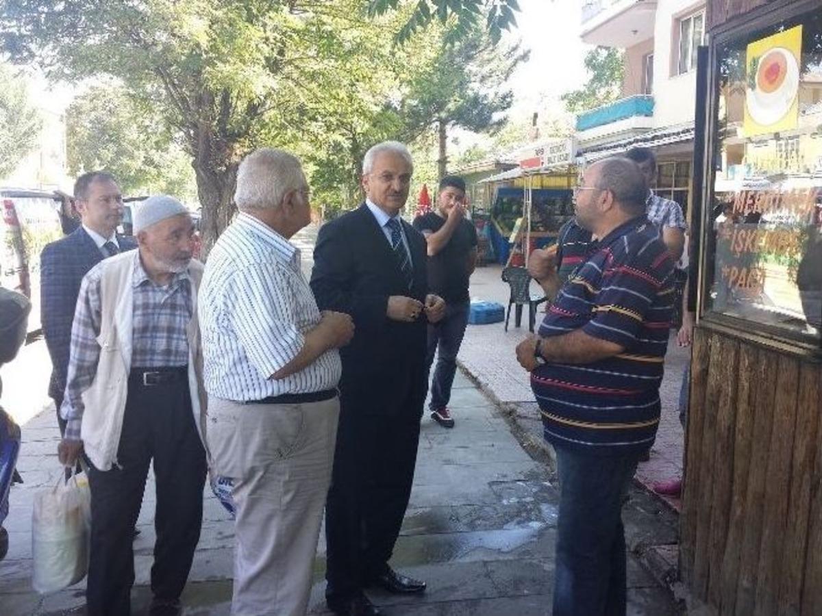 Başsoy&rsquo;dan Esnaf Ziyareti