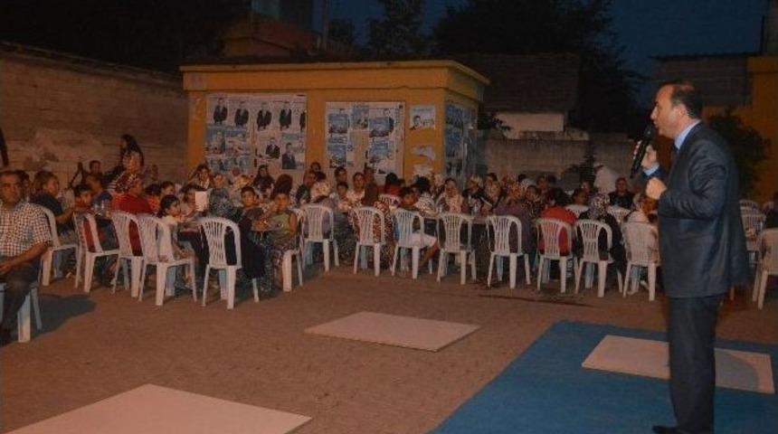 Başkan &Ouml;zt&uuml;rk, Hamdilli Mahallesi Sakinleri İle İftarda Buluştu