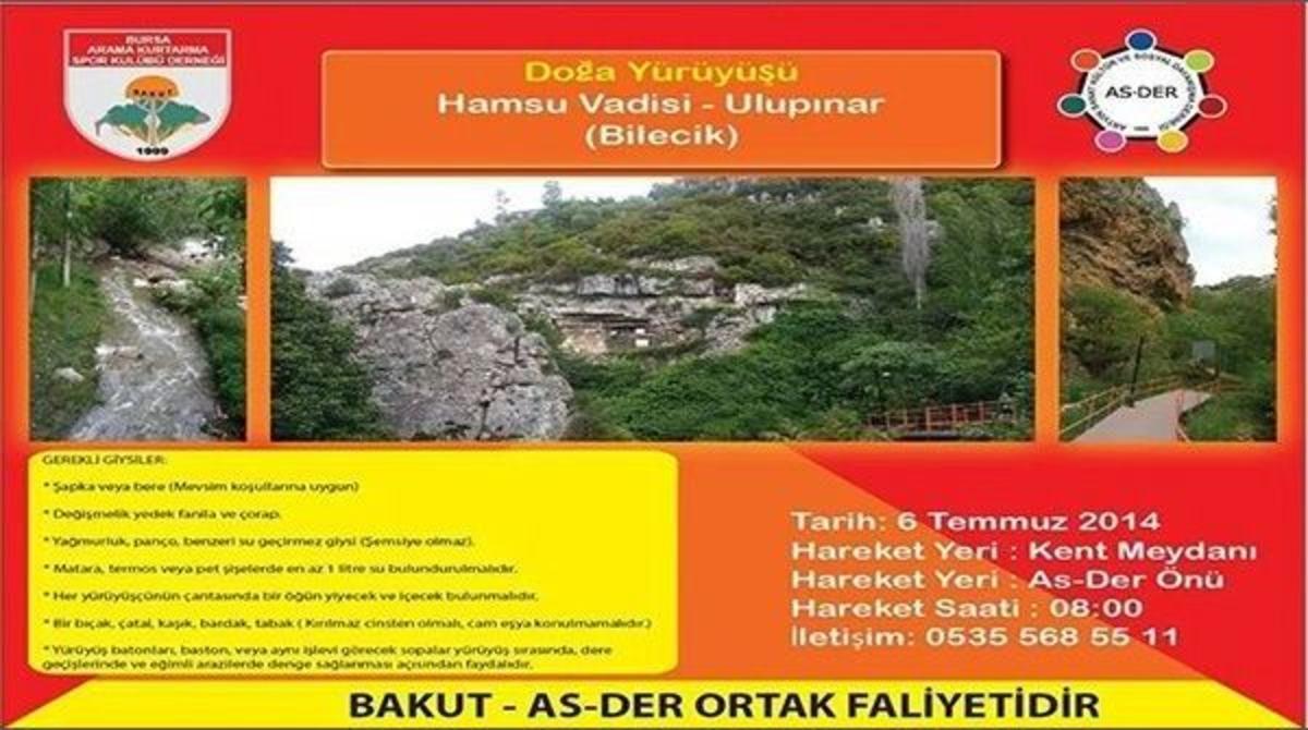 Doğa Sevenlerin Bu Haftaki Yeri Bilecik