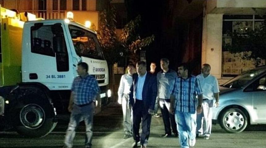 Başkan G&uuml;rkan'dan Temizlik Denetimi