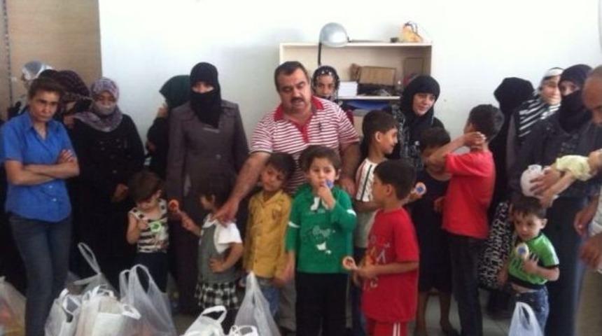 K&ouml;pr&uuml; Yardımlaşma Derneği&rsquo;nden Suriyelilere Ramazan Yardımı