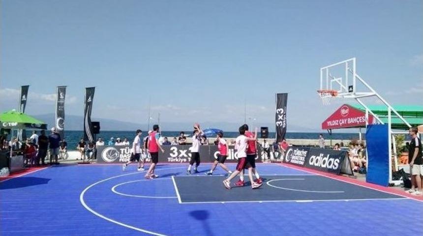 Mudanya&rsquo;da Sokak Basketbolu