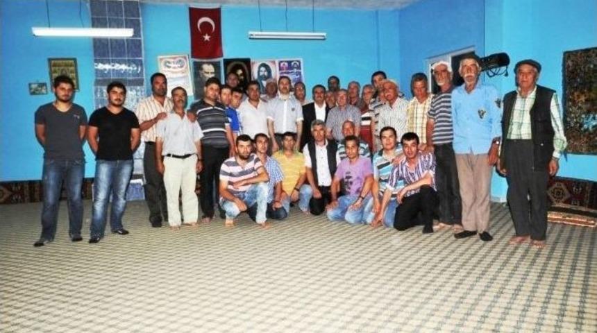 Kaymakam Ve Başkandan Cem Evi Ziyareti