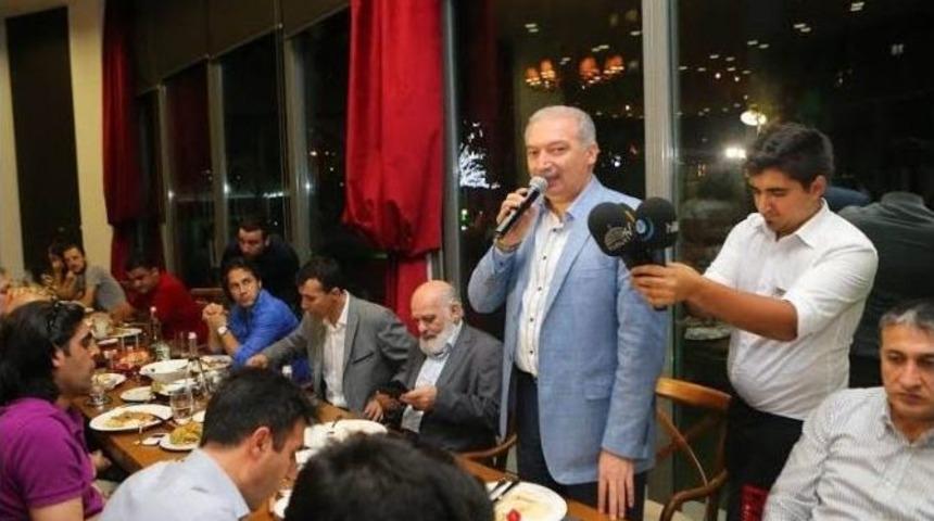 Basın Mensupları, Başakşehir'de İftar Yemeğinde Buluştu