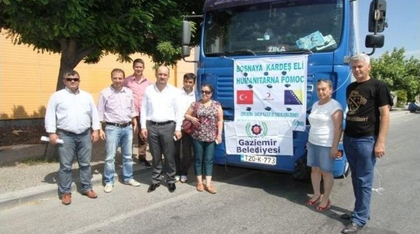 Gaziemir&rsquo;den Bosna Hersek&rsquo;e Yardım