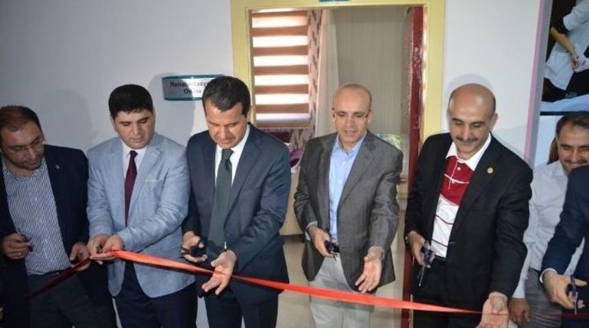 Bakan Şimşek, Fizik Tedavi Ve Rehabilitasyon Merkezi'nin A&ccedil;ılışını Ger&ccedil;ekleştirdi
