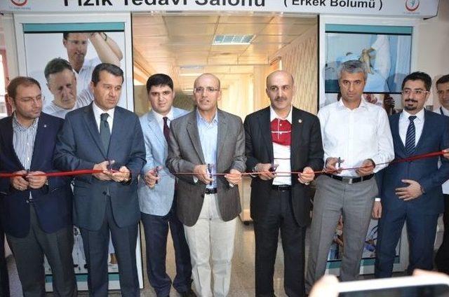 Bakan Şimşek, Fizik Tedavi Ve Rehabilitasyon Merkezi'nin Açılışını Gerçekleştirdi