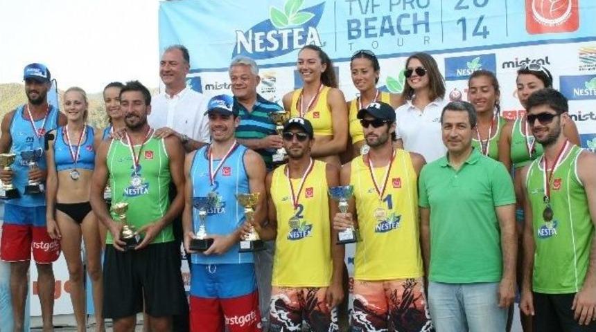Nestea Pro Beach Tour&rsquo;un Marmaris Etabında Şampiyonlar Belli Oldu