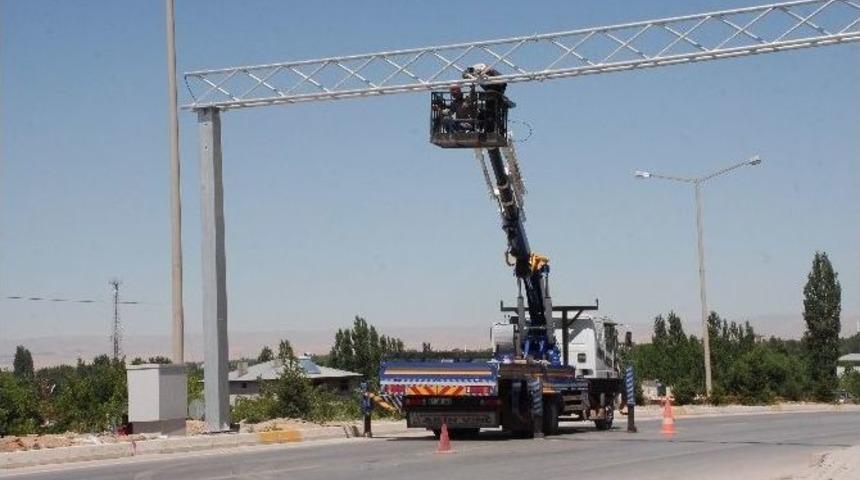 Elbistan'da Mobese Kurulumunda Sona Gelindi