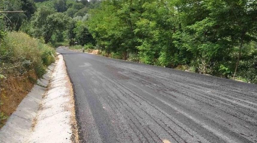 Kartepe K&ouml;ylerinde Asfalt &Ccedil;alışması