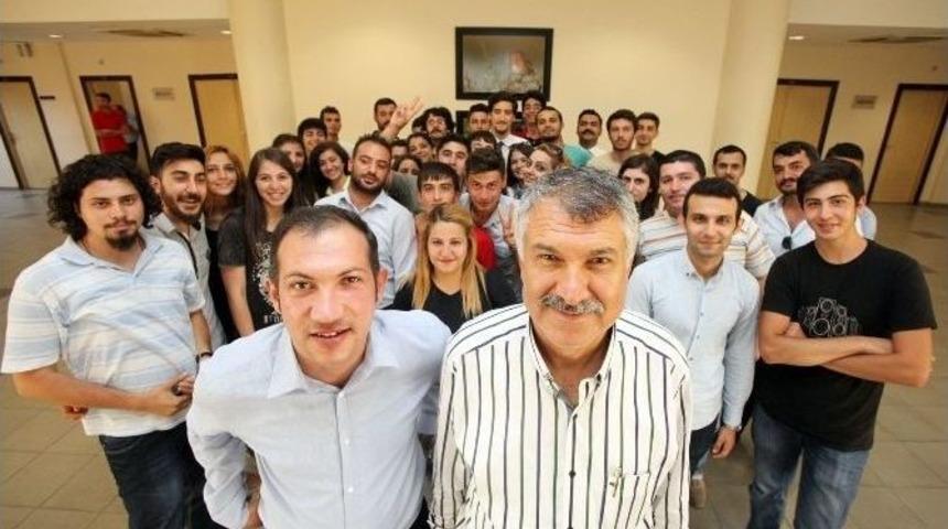 Chp'li Gen&ccedil;ler Başkan Karalar'ı Ziyaret Etti