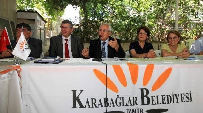 Karabağlar'da Muhtar-belediye Dayanışması