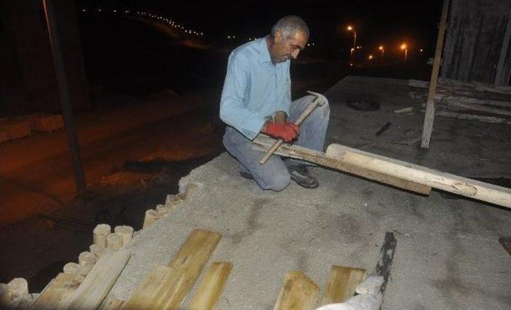 Şırnak'ta İnşaat İşçileri İftardan Sonra Çalışıyor G4