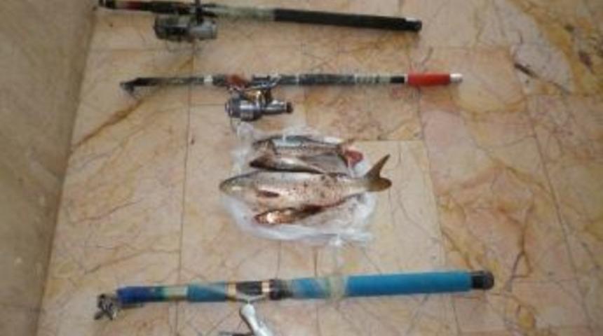 Osmaneli'de Ka&ccedil;ak Avlanan 3 Balık&ccedil;ıya Para Cezası