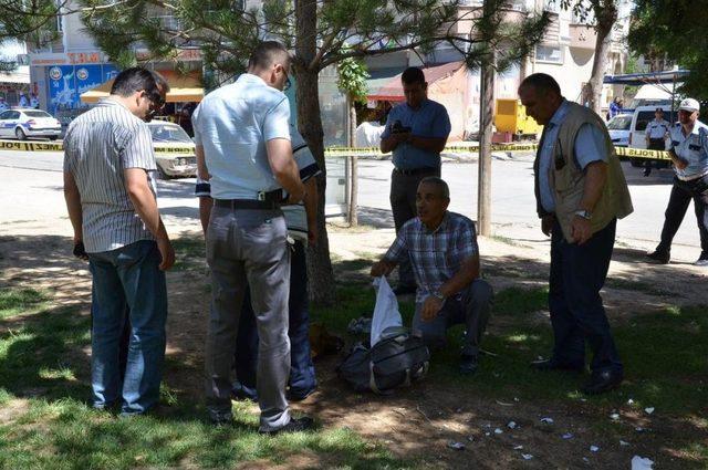 Karaman da Ş&uuml;pheli &Ccedil;anta F&uuml;nyeyle Patlatıldı 1