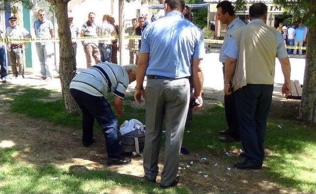 Karaman da Ş&uuml;pheli &Ccedil;anta Alarmı 1