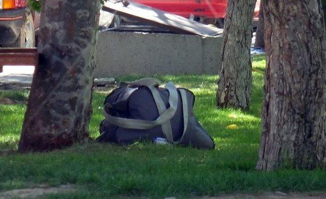 Karaman da Ş&uuml;pheli &Ccedil;anta Alarmı 2