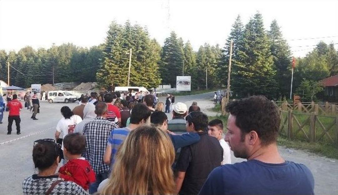 Yeni Teleferiğe Nazar Değdi